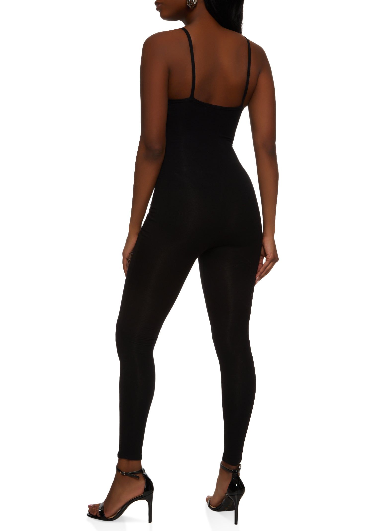 Solid Scoop Neck Cami Catsuit sold by Rainbow product image thumbnail 2