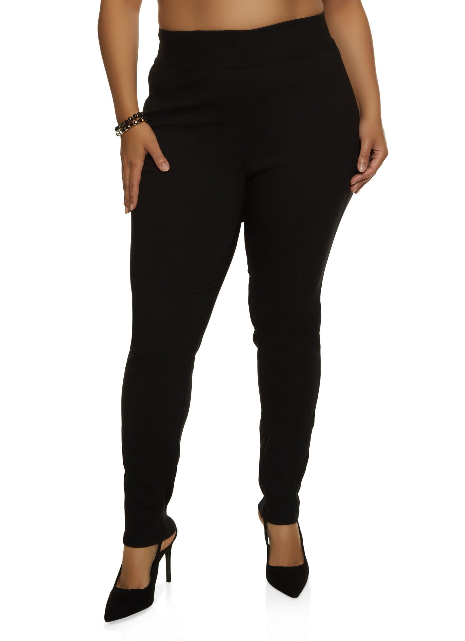 Plus Size Hyperstretch Pull On Pants sold by Rainbow