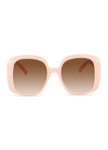 Oversized Metallic Temple Detail Sunglasses sold by Rainbow