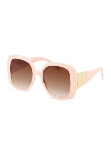 Oversized Metallic Temple Detail Sunglasses sold by Rainbow