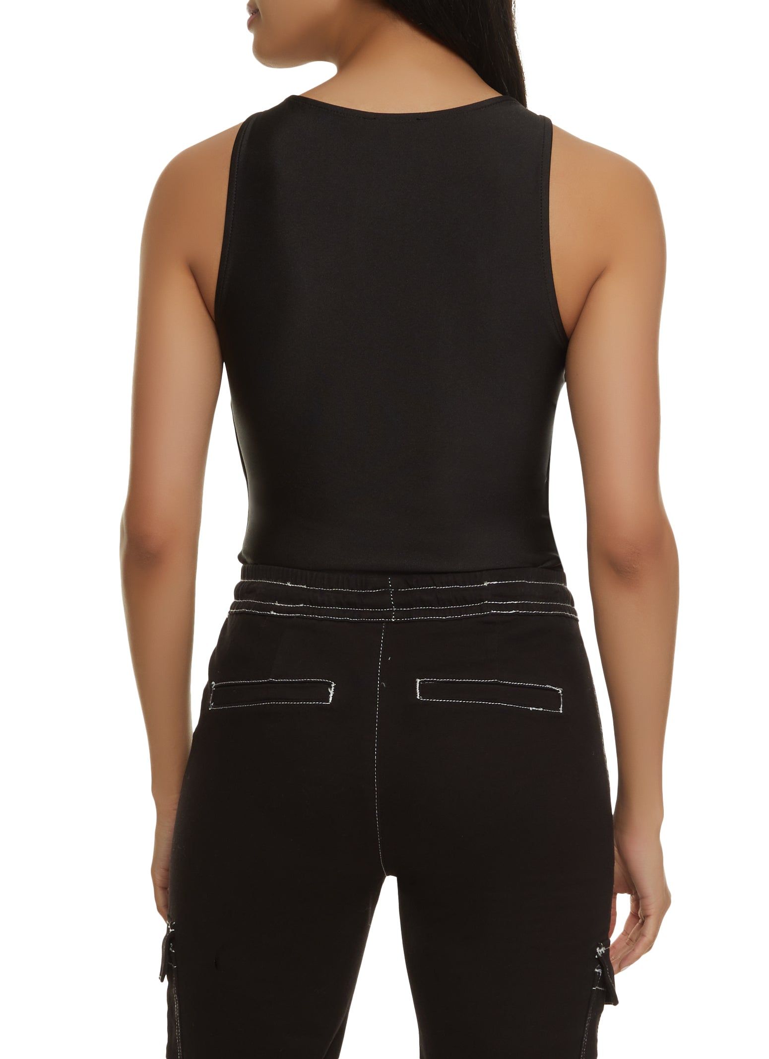 High Neck Tank Bodysuit sold by Rainbow product image thumbnail 3