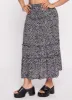 Tiered High Waist Maxi Skirt sold by Rainbow