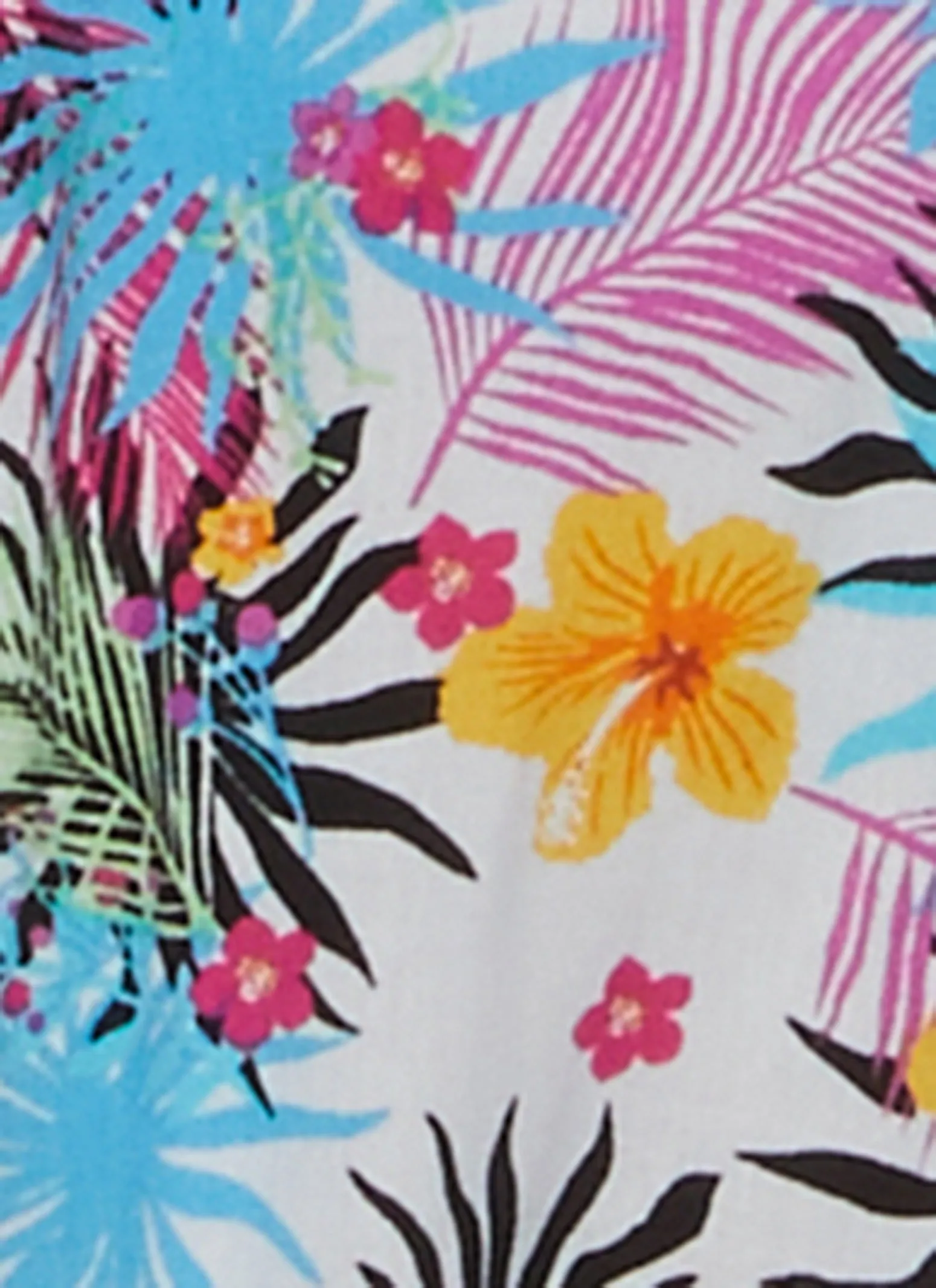 Floral Print Smocked Strapless Romper sold by Rainbow product image thumbnail 4