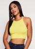 Daisy High Neck Cropped Cami sold by Rainbow