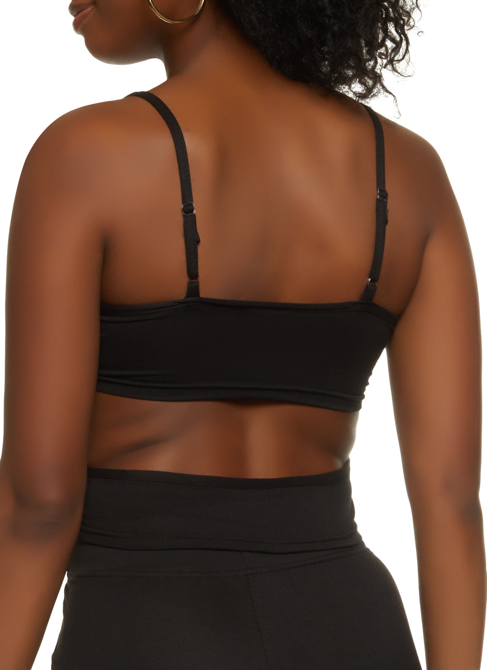 Cut Out Ruched Crop Top sold by Rainbow product image thumbnail 3