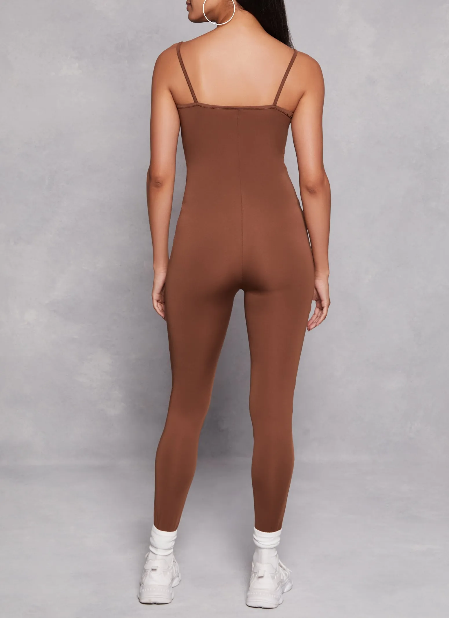 Seamless V Neck Cami Jumpsuit sold by Rainbow product image thumbnail 3