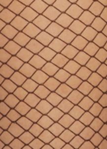 Patterned Detail Fishnet Tights sold by Rainbow