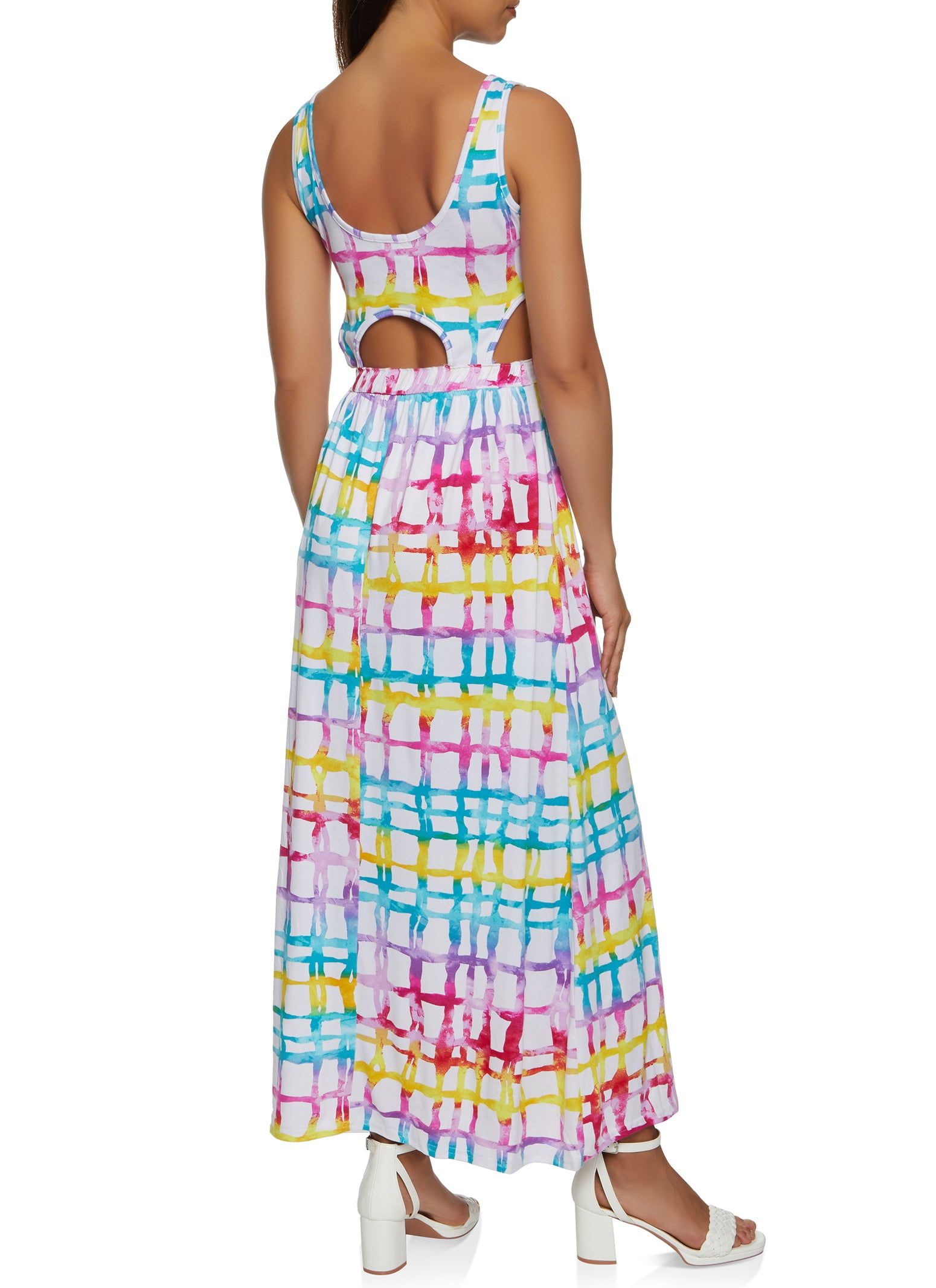 Rainbow Printed Cut Out Maxi Dress sold by Rainbow product image thumbnail 3