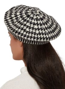 Houndstooth Beret sold by Rainbow