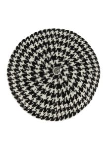 Houndstooth Beret sold by Rainbow