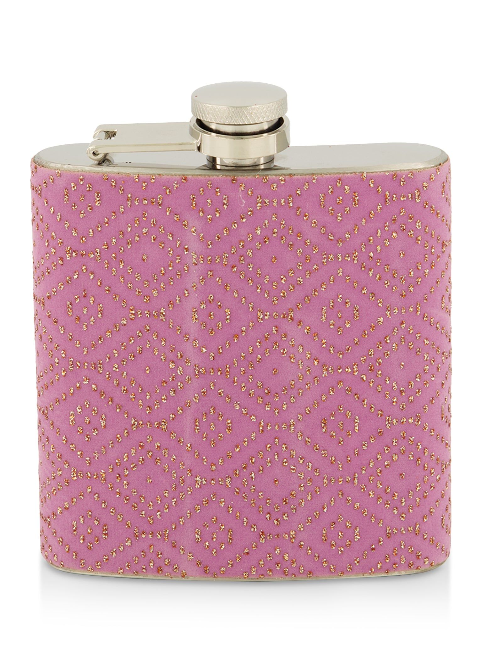 Patterned Glitter Flask sold by Rainbow