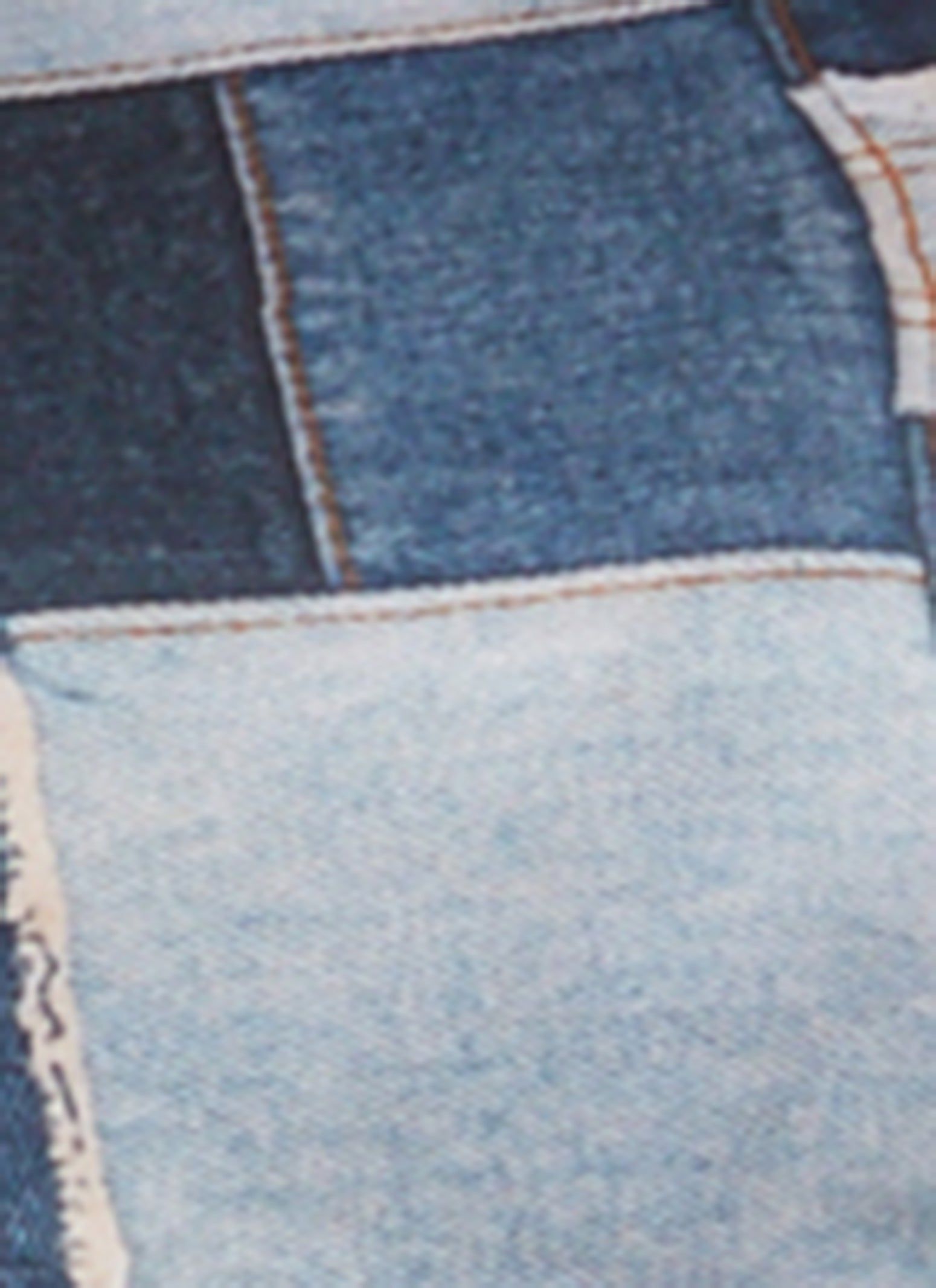Patchwork Print Crop Top and Leggings sold by Rainbow product image thumbnail 3