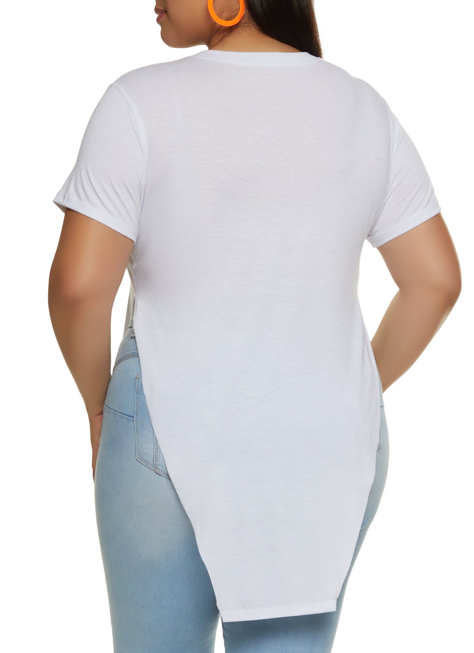 Plus Size Queen Of Everything Foiled Graphic Tee sold by Rainbow product image thumbnail 2