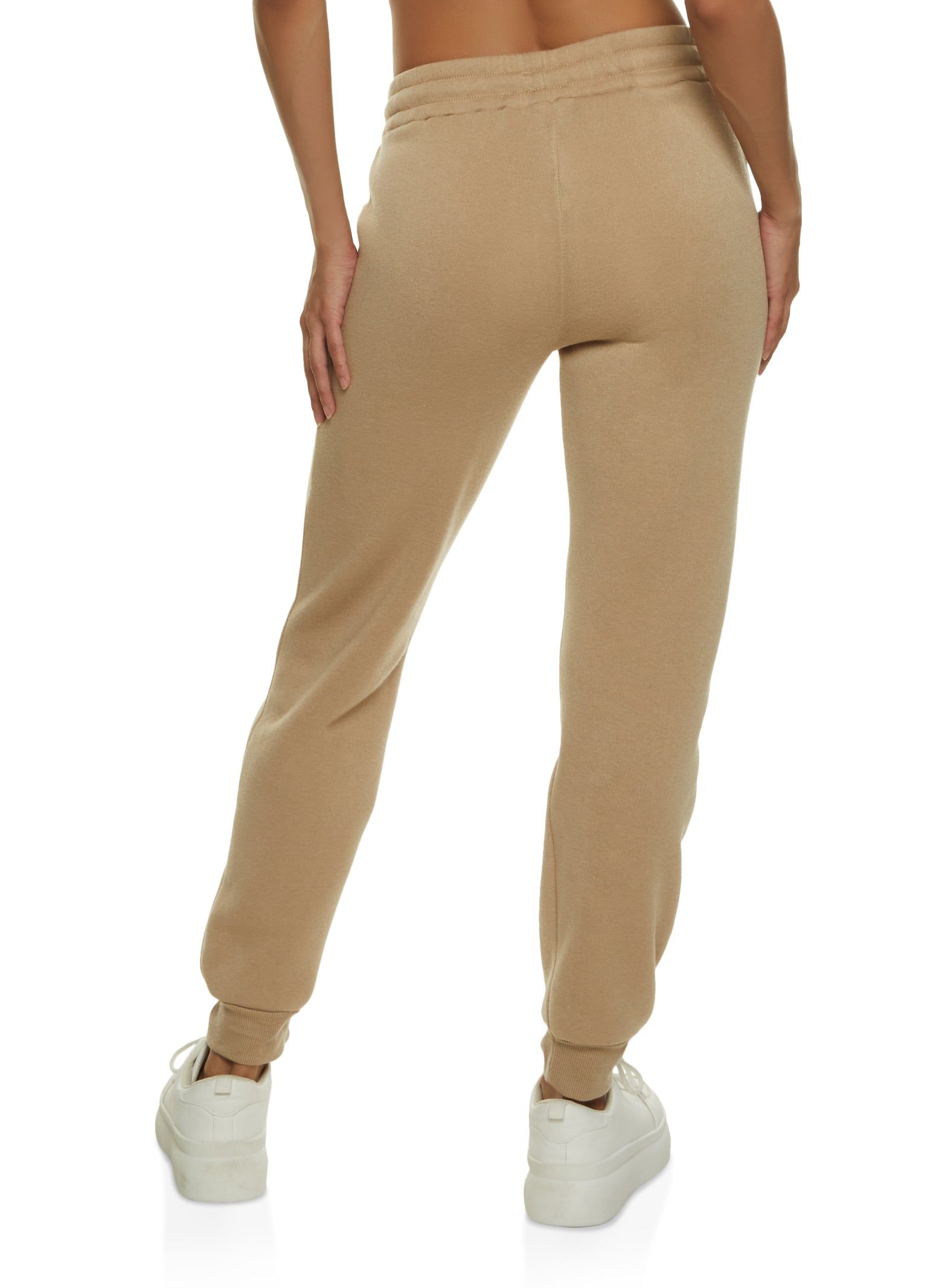 Fleece High Waist Drawstring Joggers sold by Rainbow product image thumbnail 2