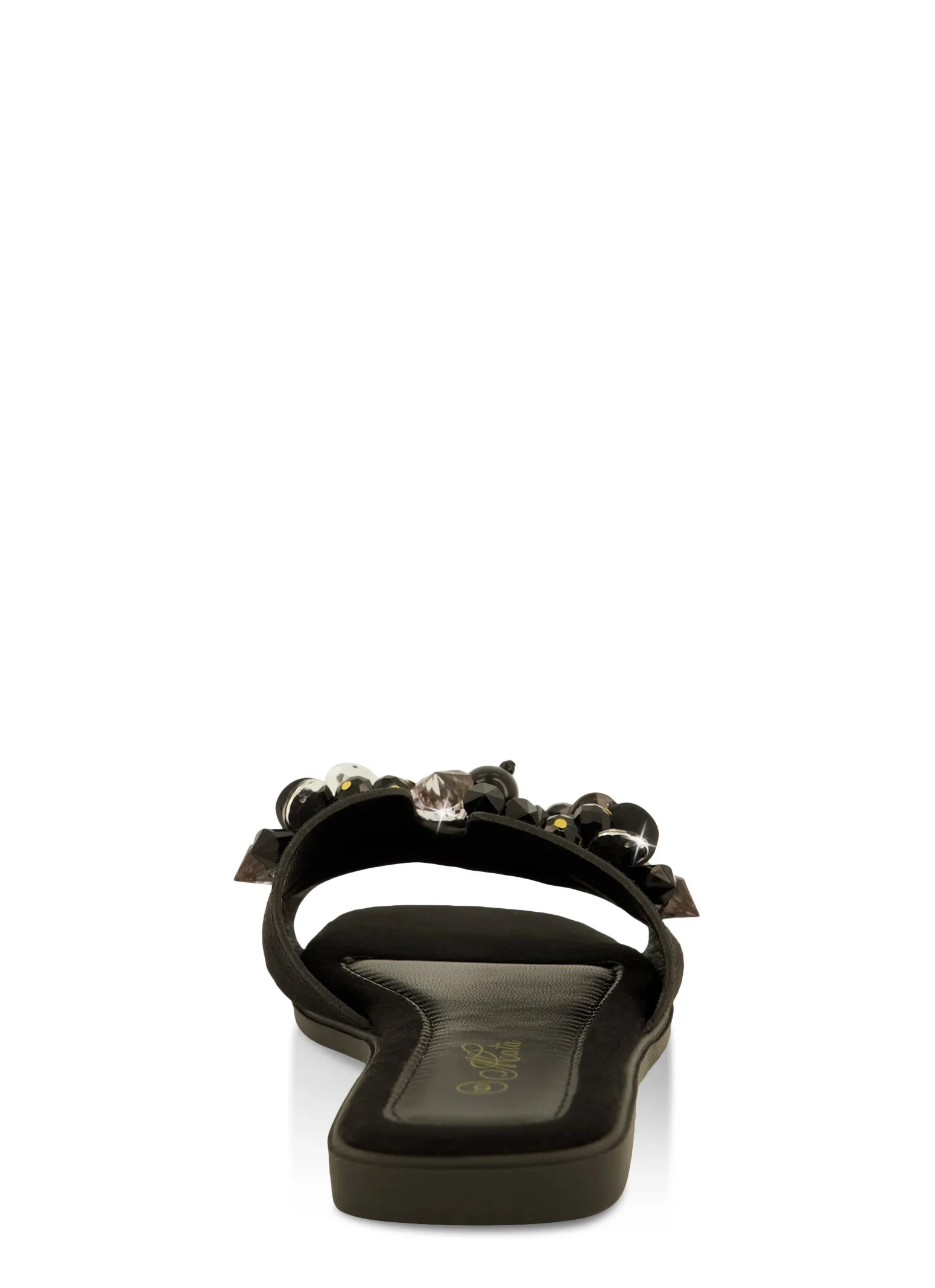 Gem Embellished Band Slide Sandals sold by Rainbow product image thumbnail 3