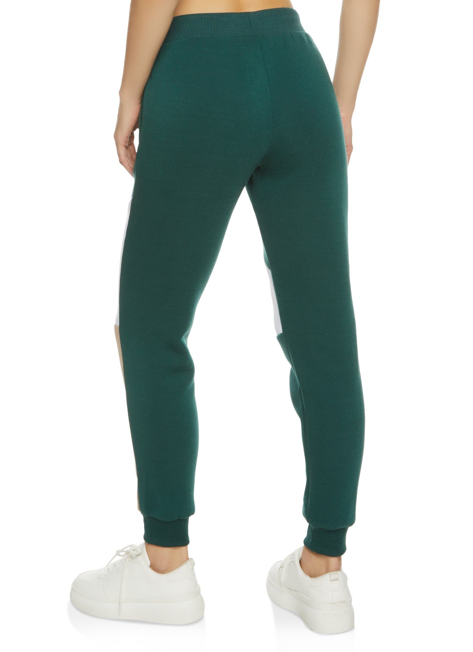 Color Block Drawstring High Waist Joggers sold by Rainbow product image thumbnail 2