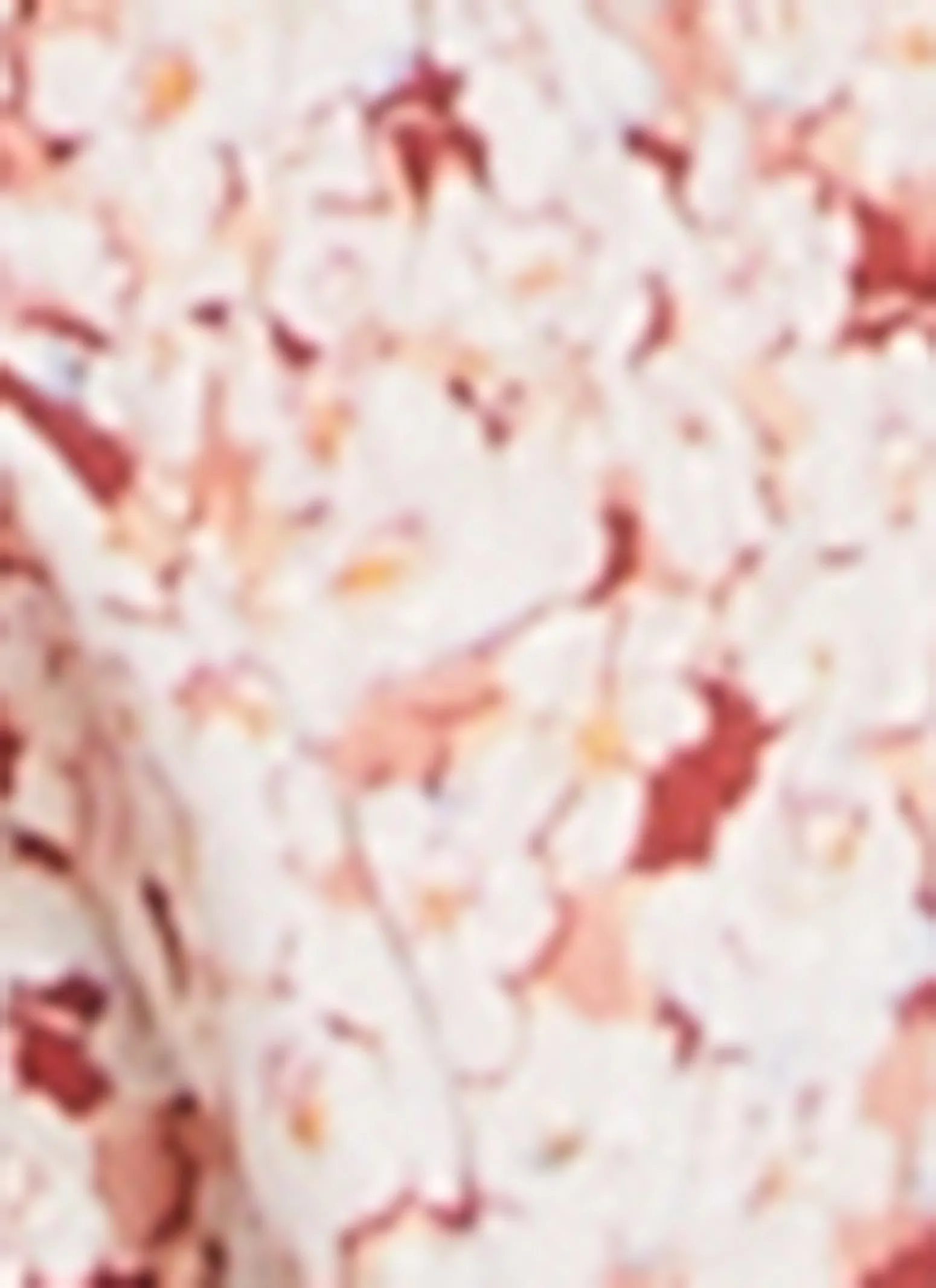 Iris Floral Print Peasant Tie Front Crop Top sold by Rainbow product image thumbnail 2