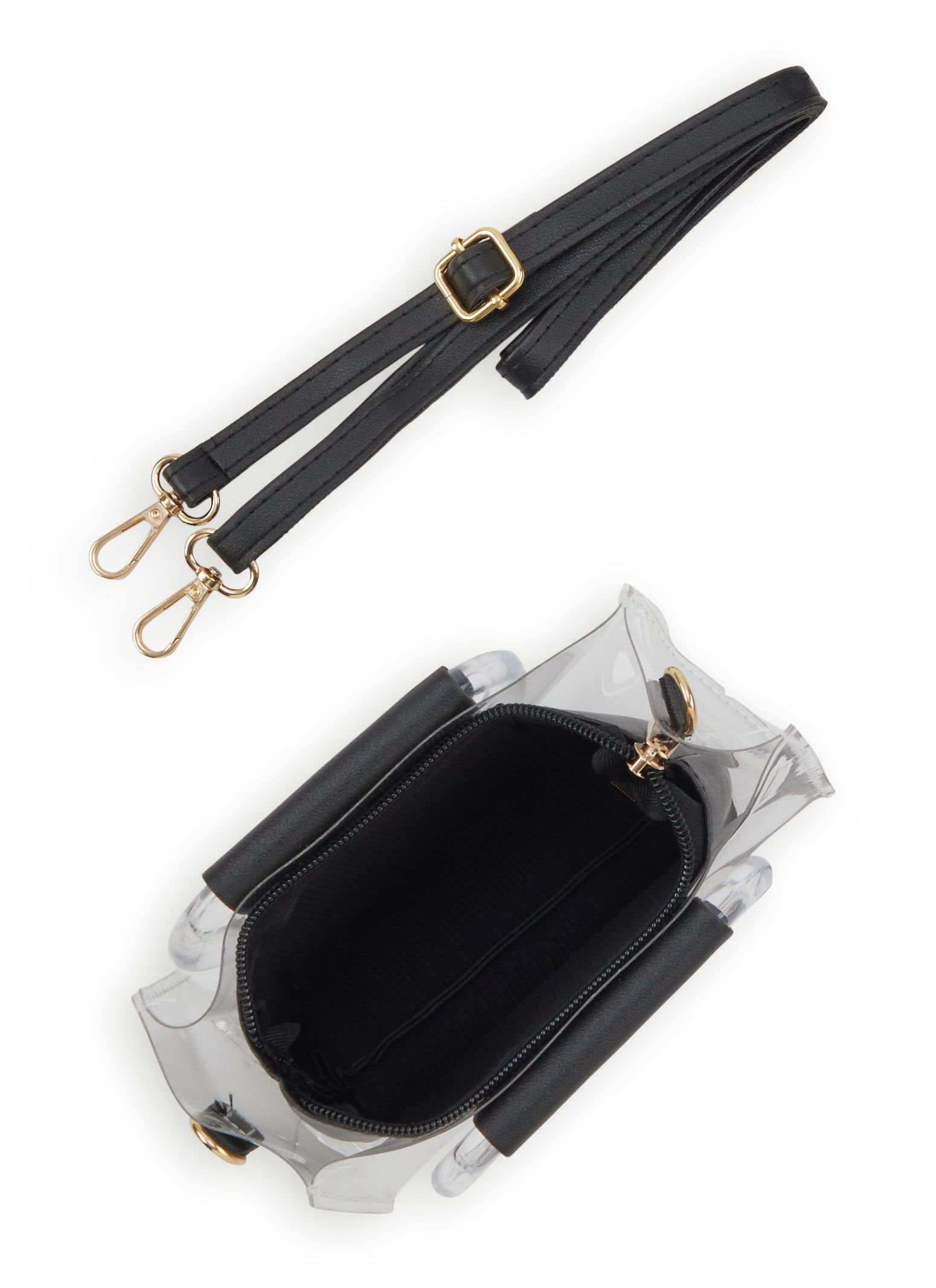 Clear Graphic Crossbody Bag sold by Rainbow product image thumbnail 5