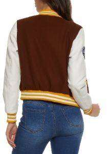 Chenille Patch Letterman Jacket sold by Rainbow