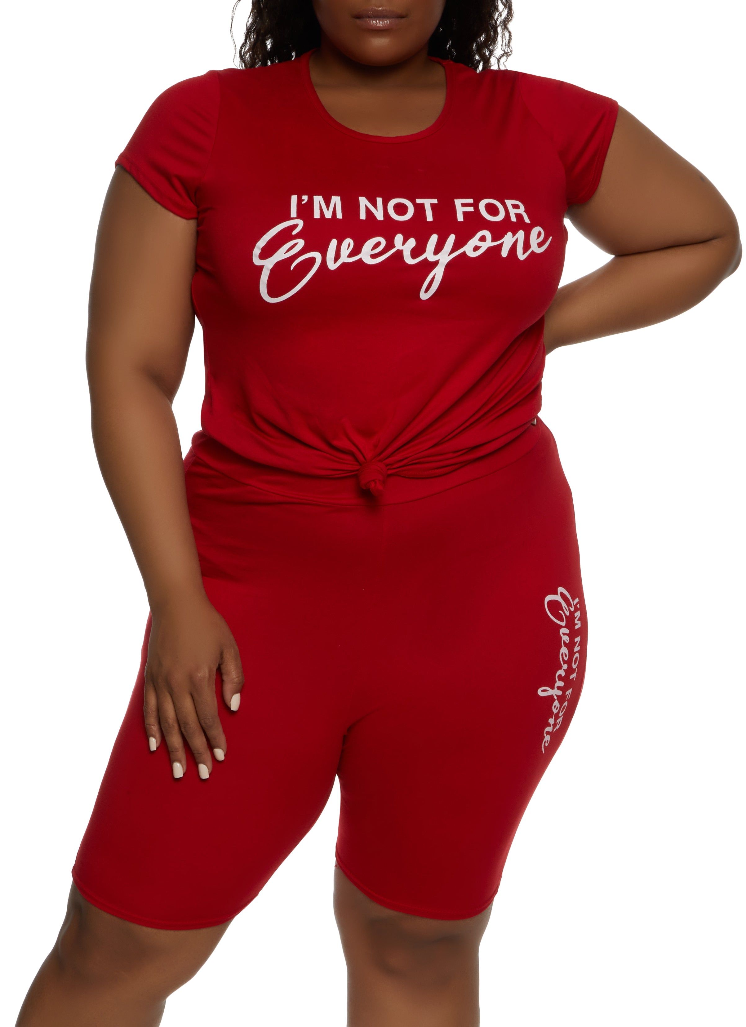 Plus Size Im Not For Everyone Tee sold by Rainbow product image thumbnail 2