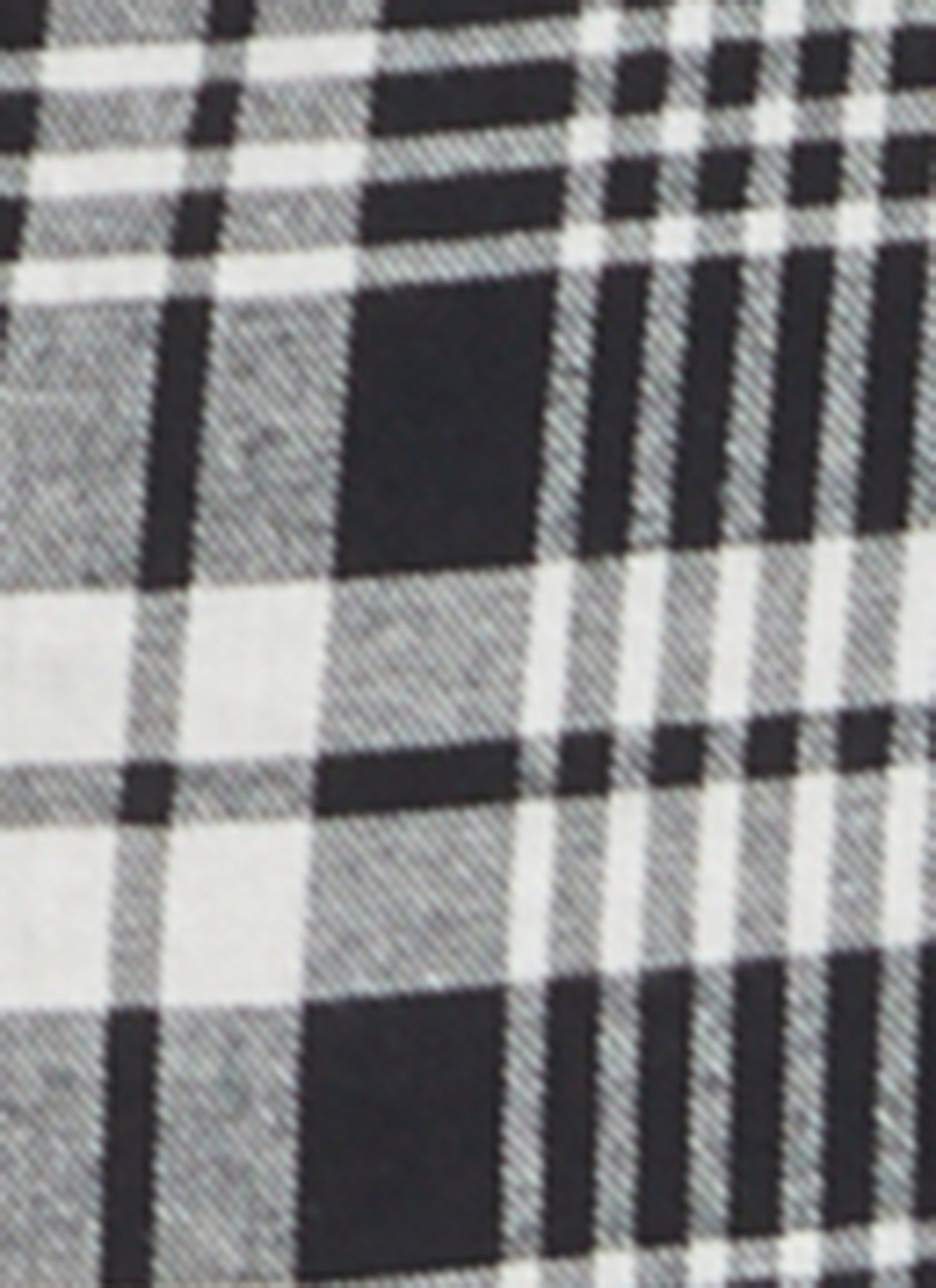 Plus Size Two Tone Plaid Shirt Dress sold by Rainbow product image thumbnail 4