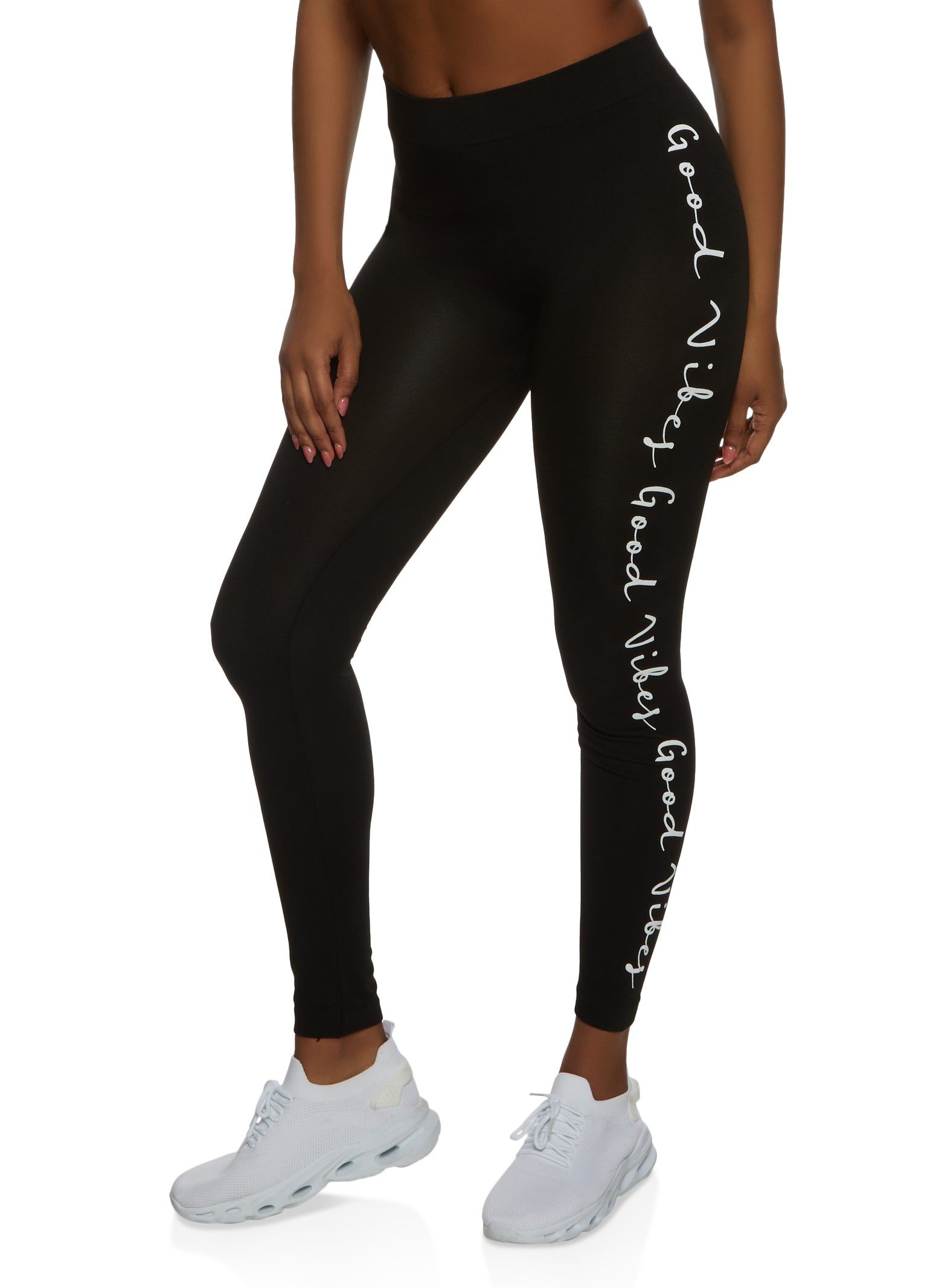 Good Vibes Leggings sold by Rainbow