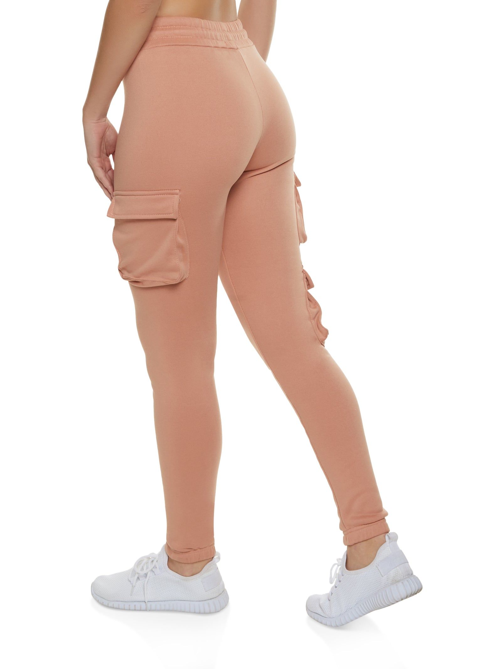 Drawstring Waist Cargo Pocket Sweatpants sold by Rainbow product image thumbnail 2