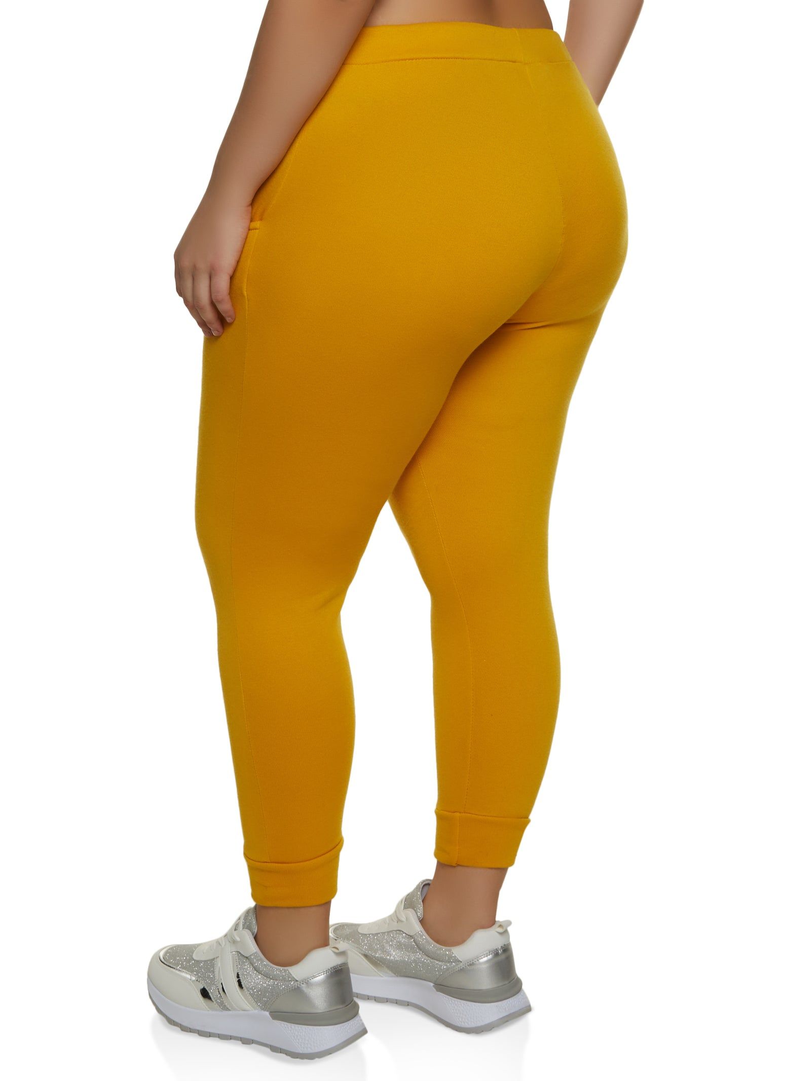 Plus Size Drawstring High Waist Joggers sold by Rainbow product image thumbnail 2