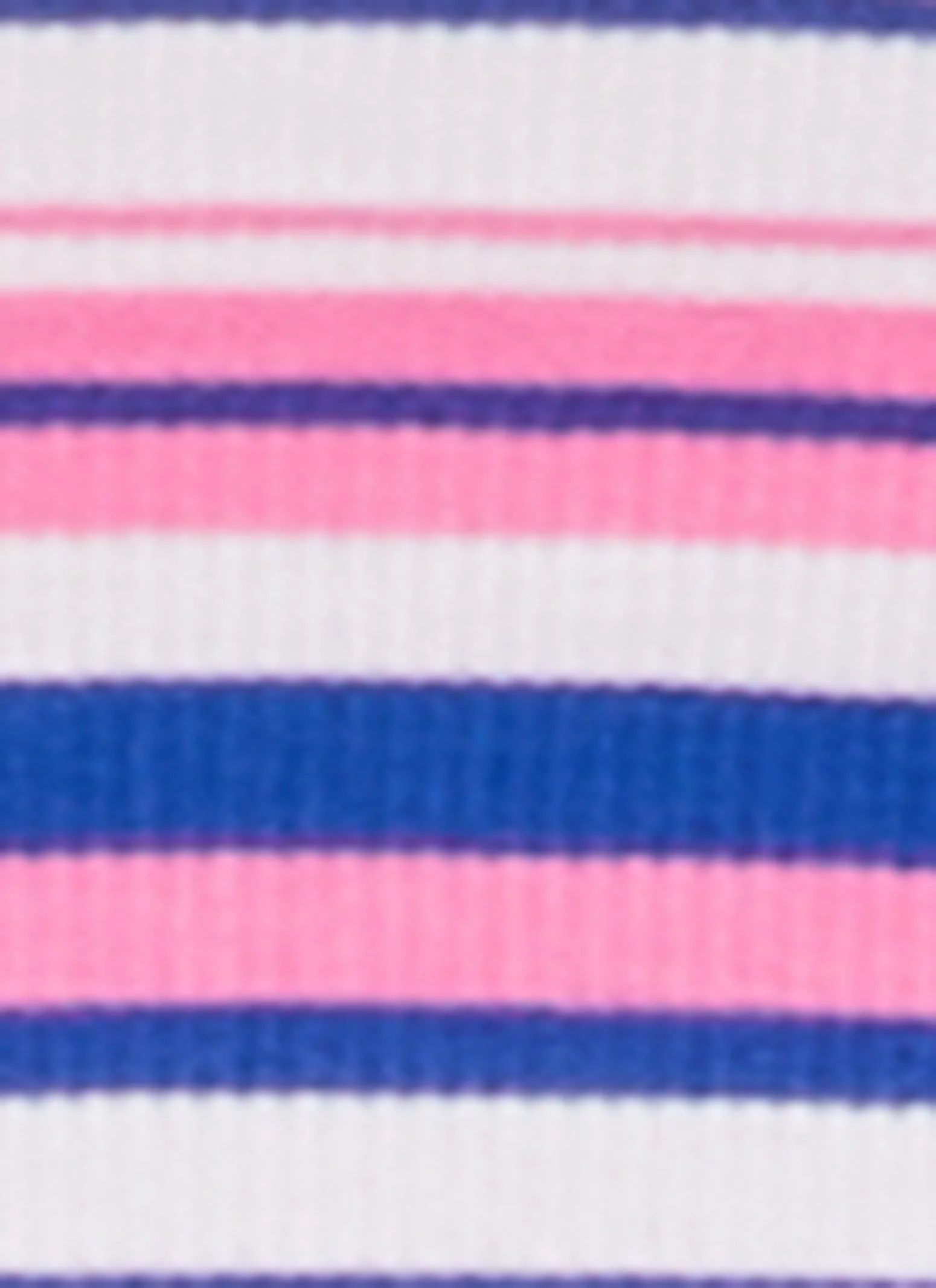 Rib Knit Striped Scoop Neck Crop Top sold by Rainbow product image thumbnail 4