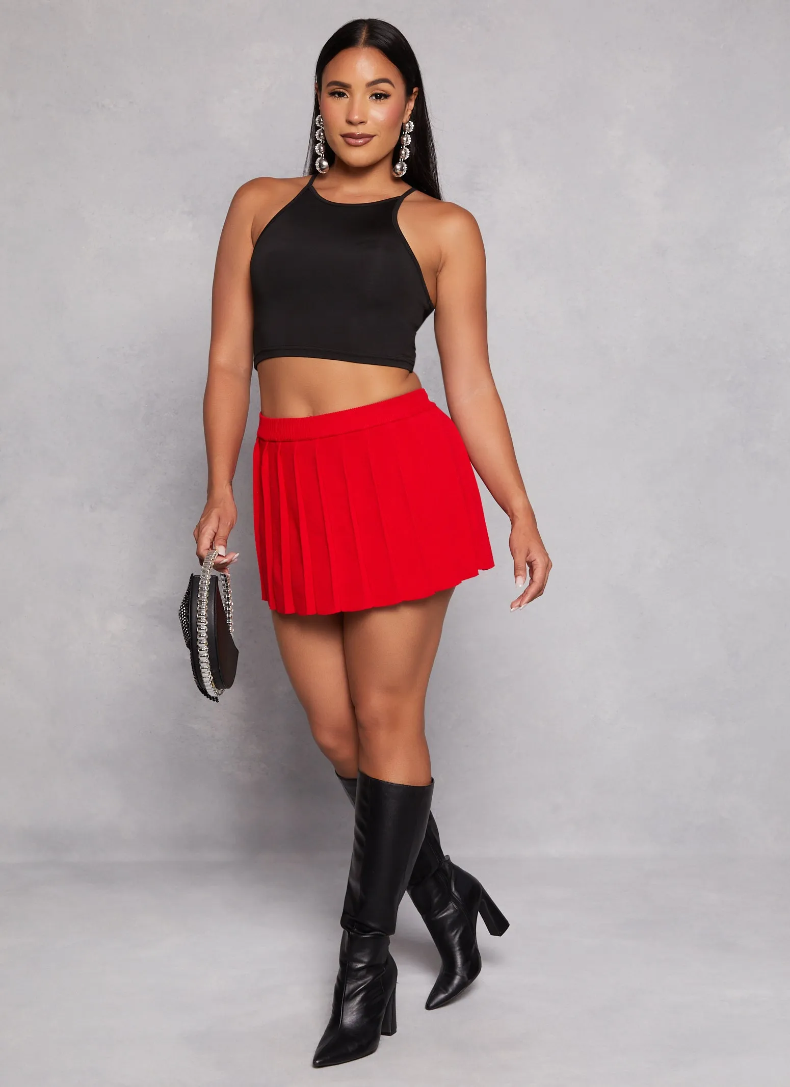 Daisy Pleated Tennis Skirt sold by Rainbow