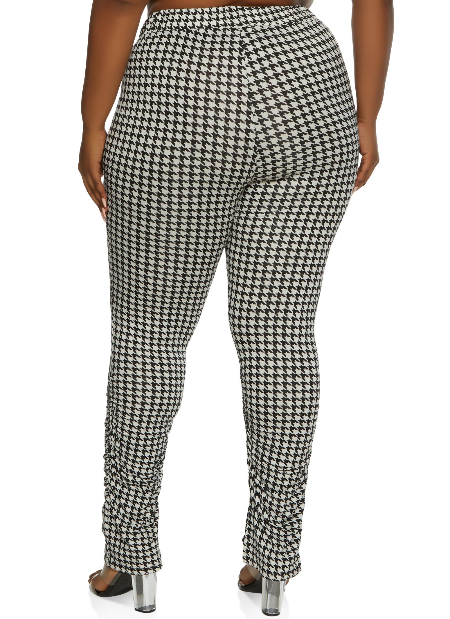 Plus Size Printed Drawstring Stacked Pants sold by Rainbow product image thumbnail 2