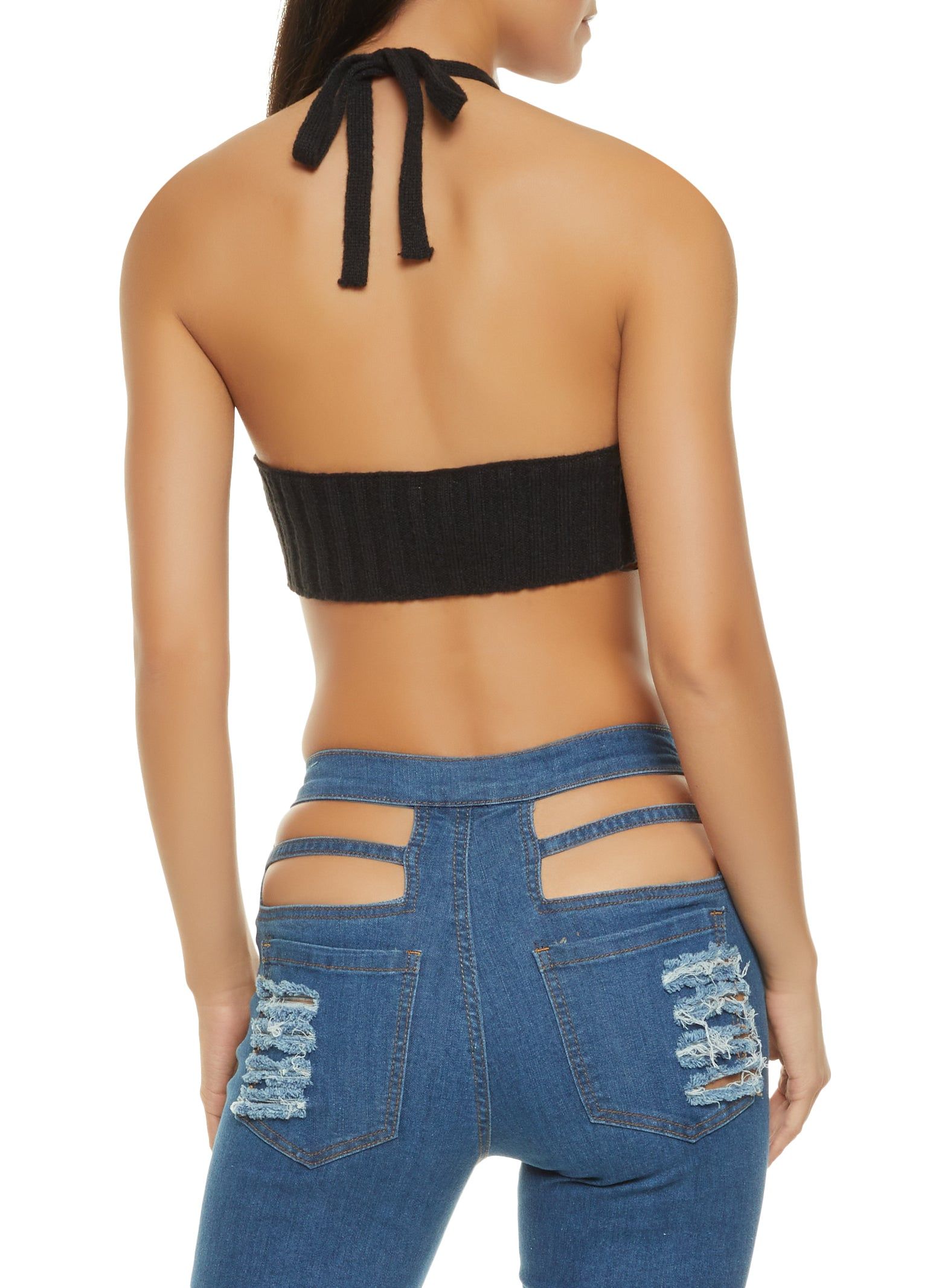 Hanky Hem Halter Top sold by Rainbow product image thumbnail 2