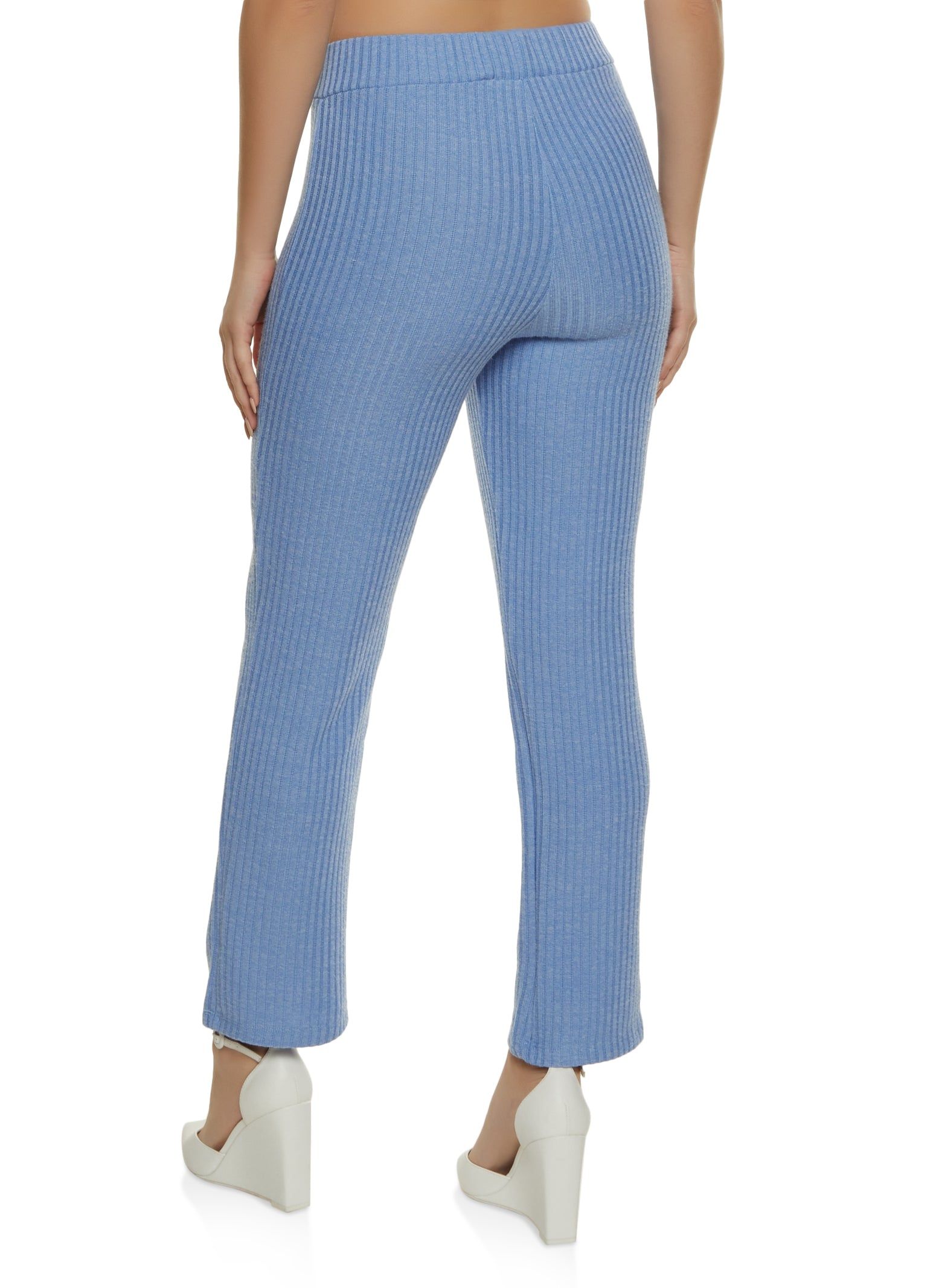 Drawstring Ribbed Straight Leg Pants sold by Rainbow product image thumbnail 2