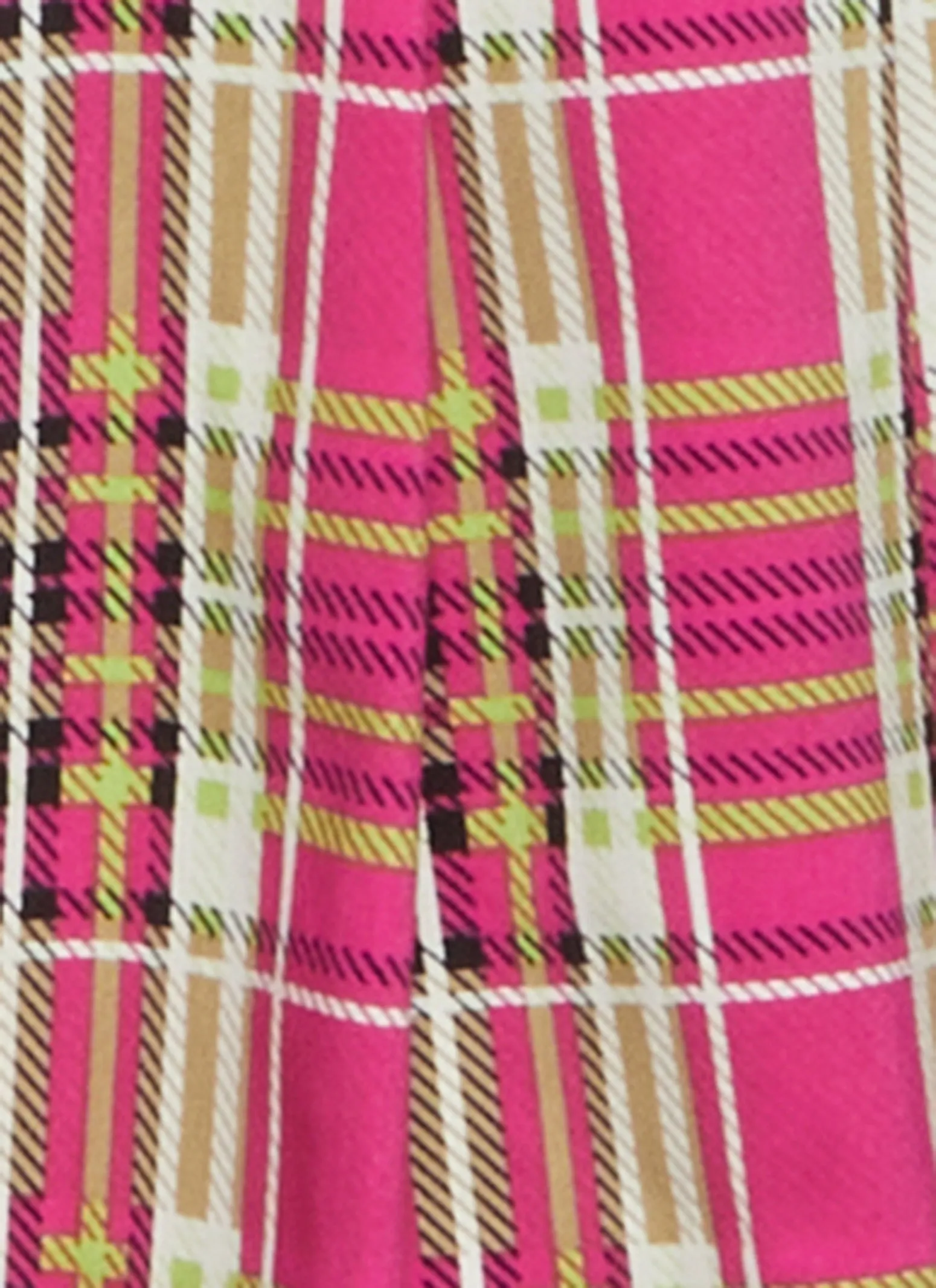 Plus Size Printed Buckle Belt Pleated Skirt sold by Rainbow product image thumbnail 3