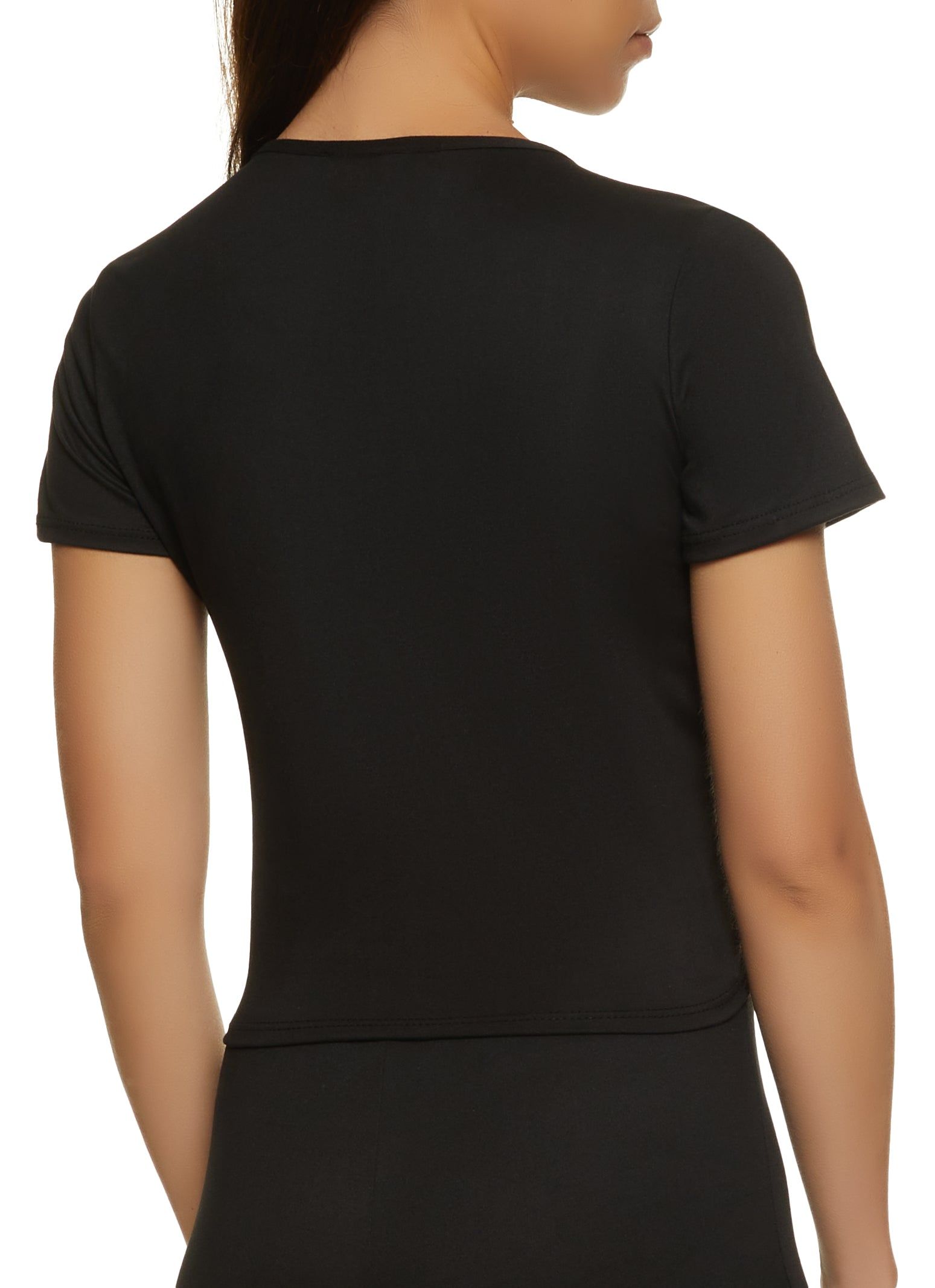 Not For Everyone Cropped Tee sold by Rainbow product image thumbnail 3