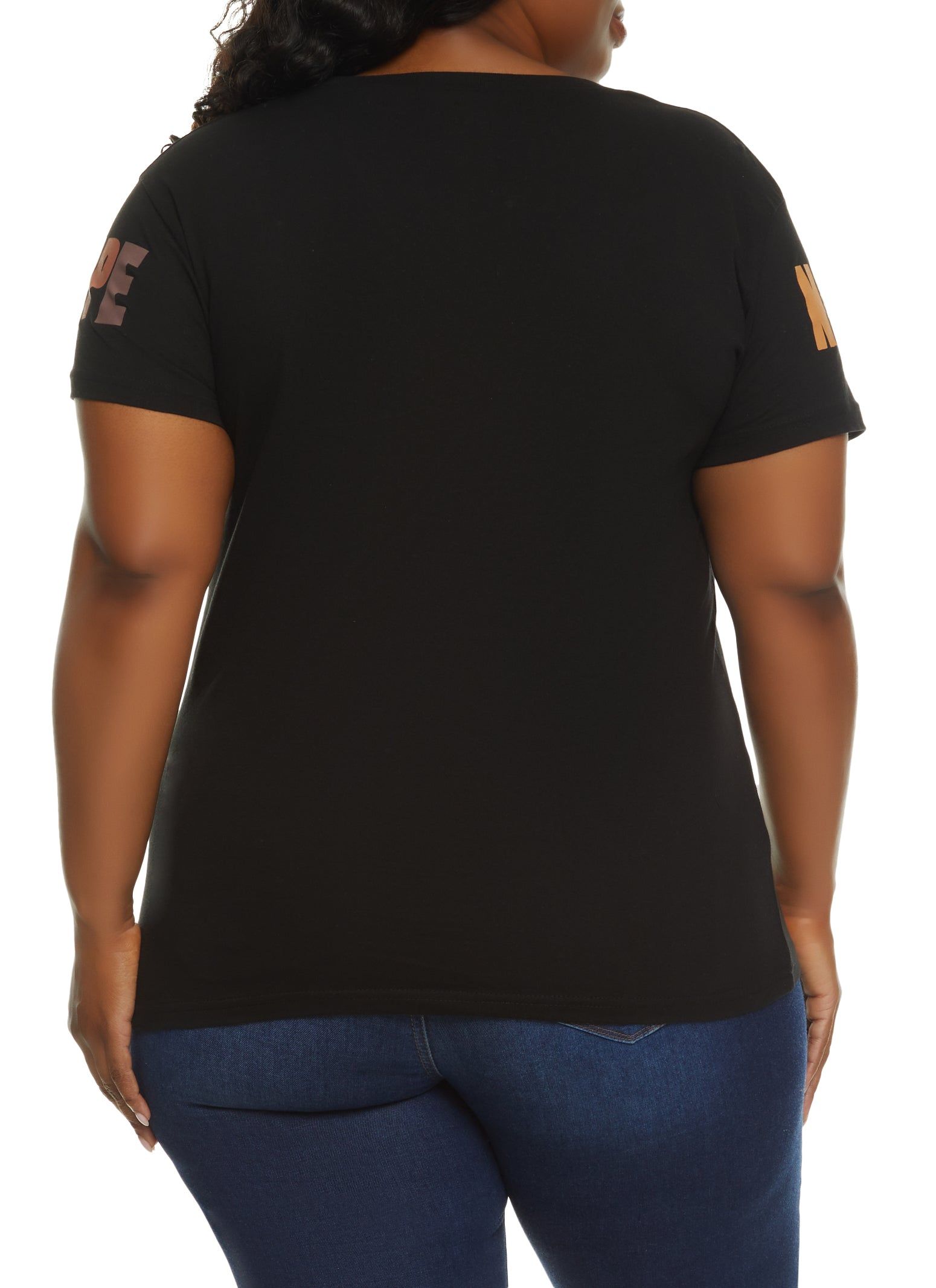 Plus Size But First Nope Graphic Tee sold by Rainbow product image thumbnail 2