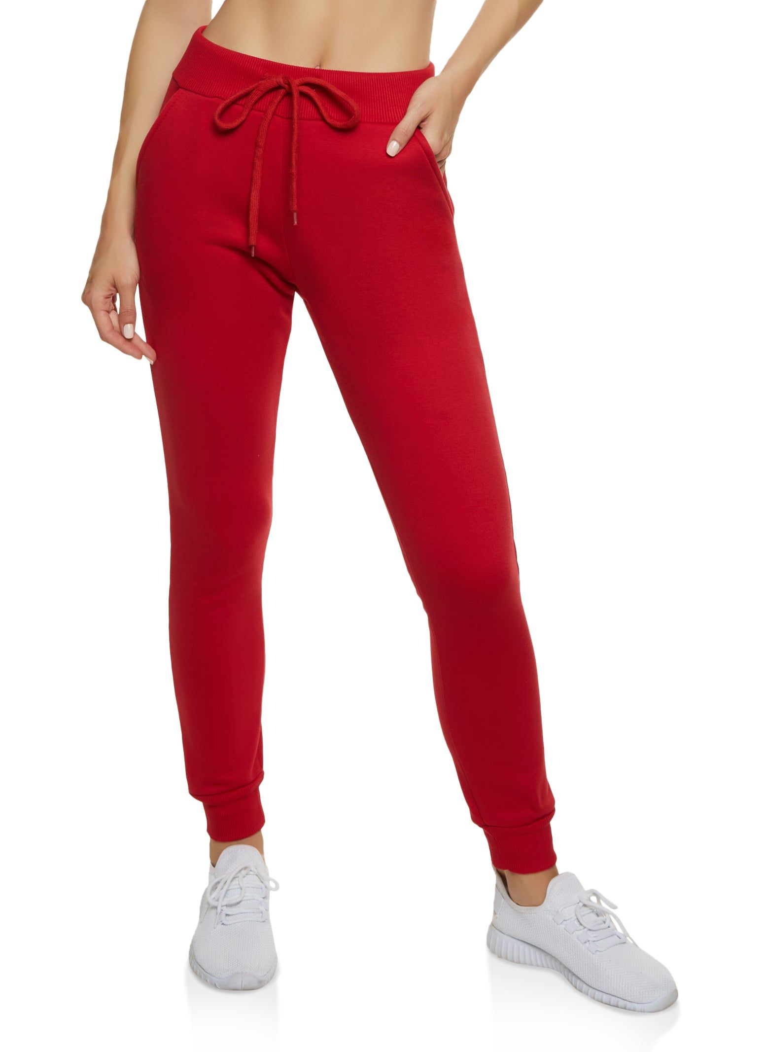 Solid Drawstring Joggers sold by Rainbow