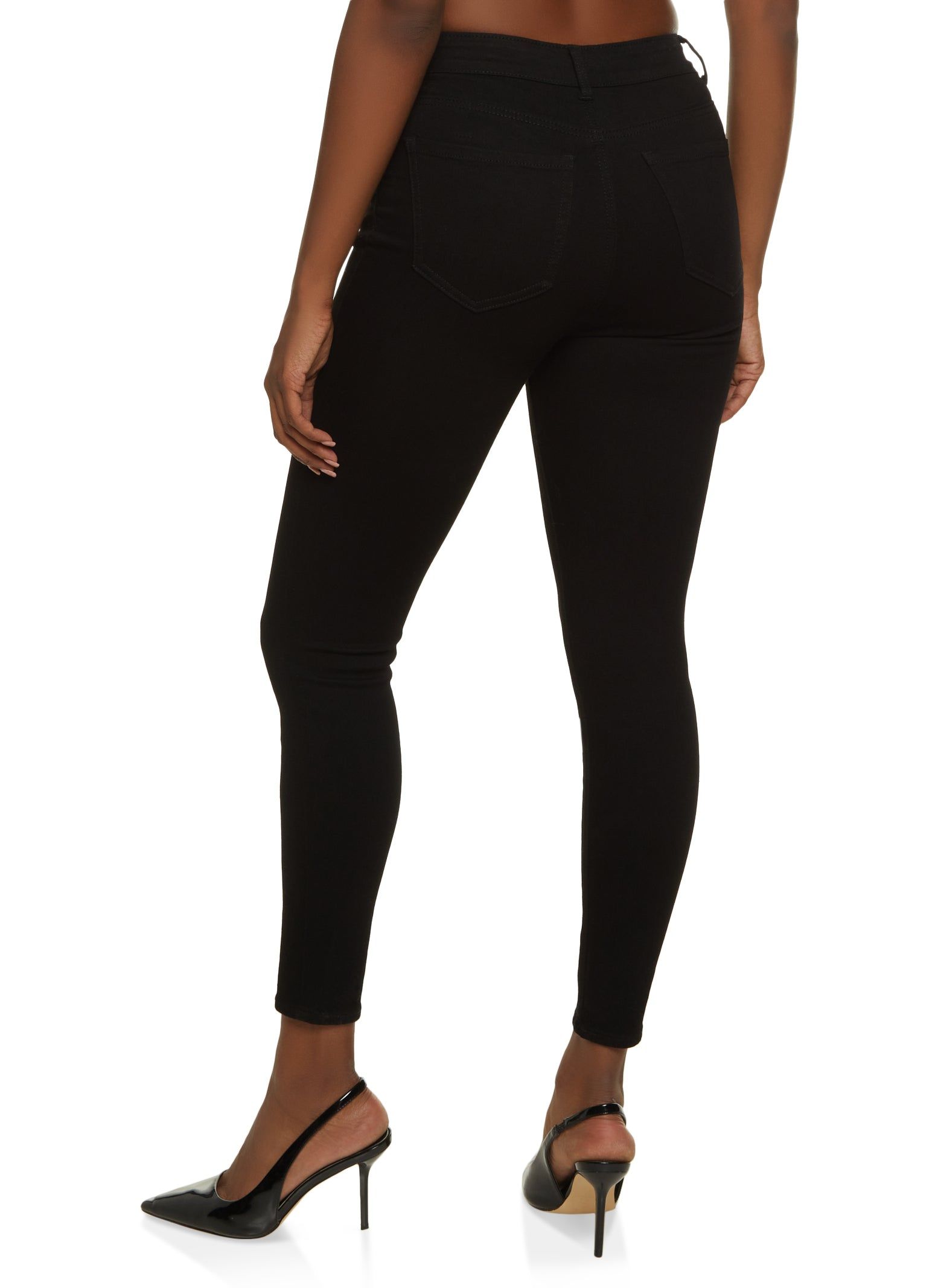 WAX Solid Whiskered Skinny Jeans sold by Rainbow product image thumbnail 2