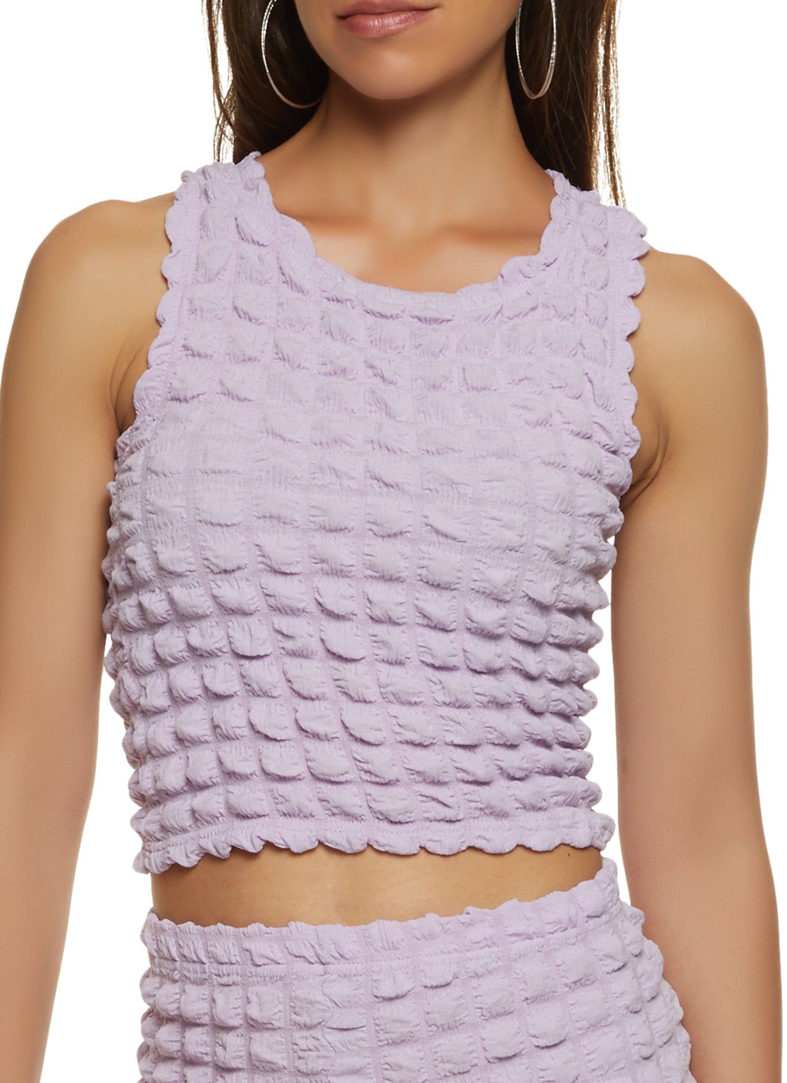 Bubble Knit Tank Top sold by Rainbow