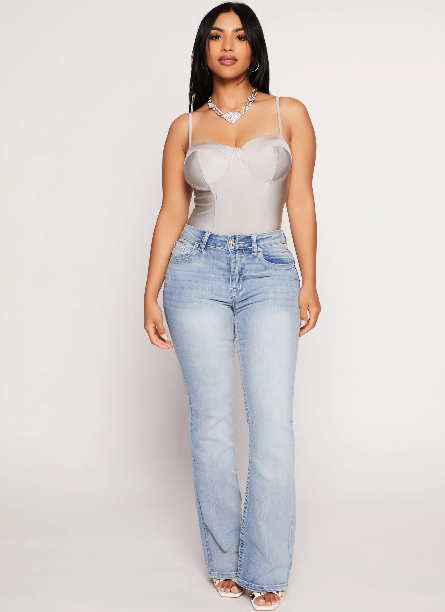 Haute Monde Sweetheart Cami Bodysuit sold by Rainbow product image thumbnail 2