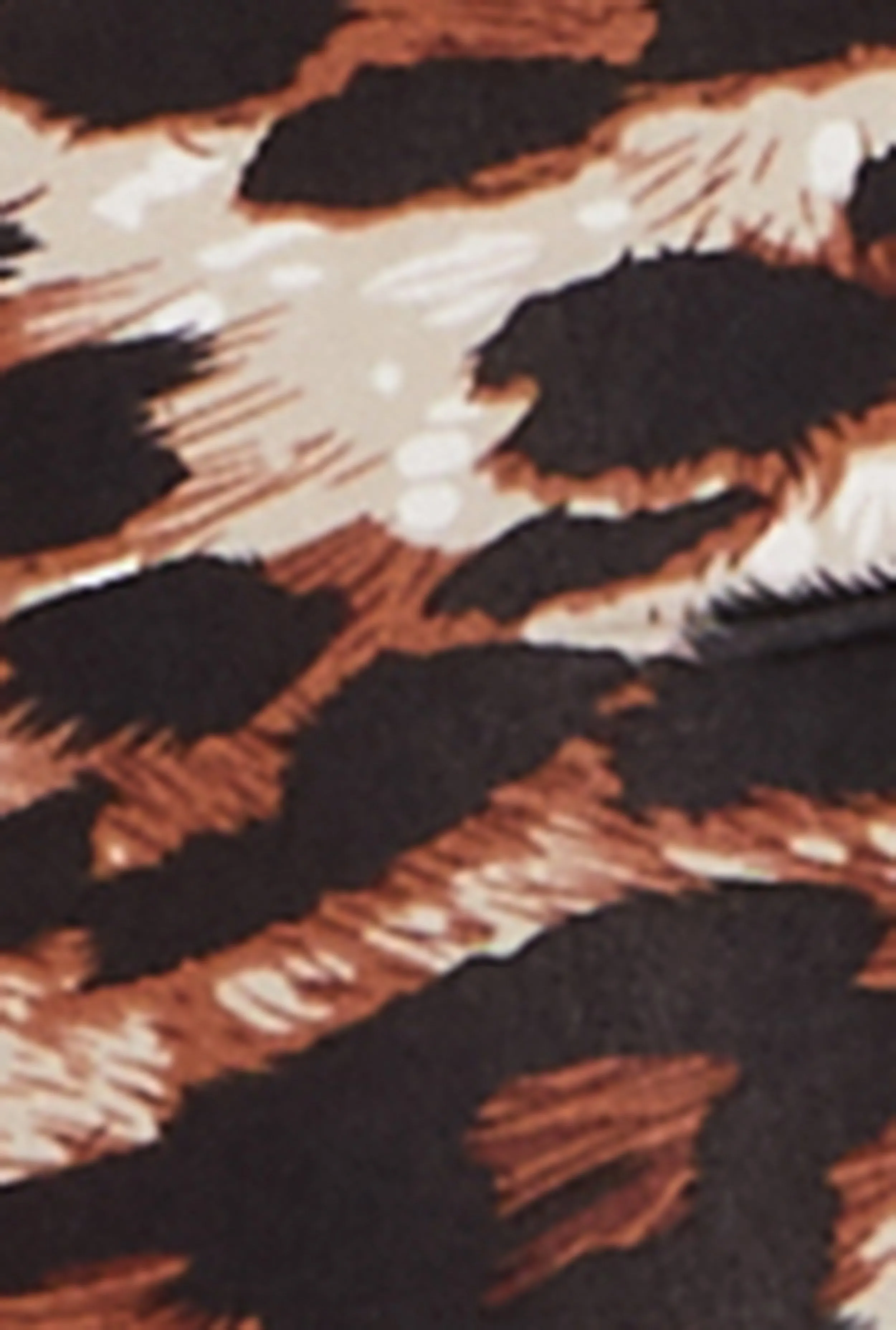 Leopard Print High Waisted Wide Leg Pants sold by Rainbow product image thumbnail 4