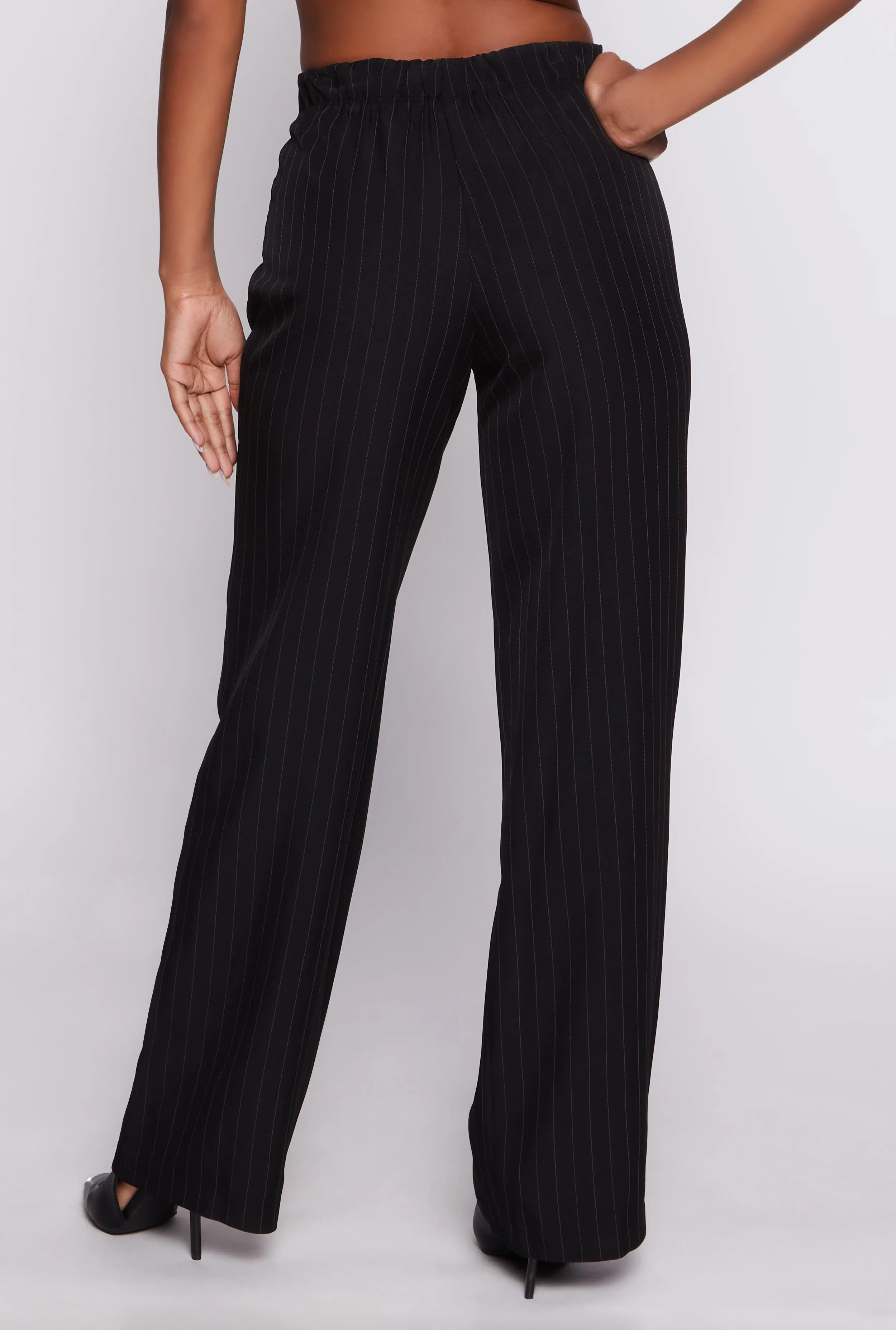 Striped Belted Front Dress Pants sold by Rainbow product image thumbnail 3