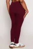 Plus Size Solid High Waist Cell Phone Pocket Leggings sold by Rainbow