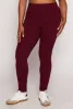 Plus Size Solid High Waist Cell Phone Pocket Leggings sold by Rainbow