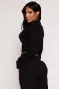 Seamless Ribbed Zip Front Track Jacket sold by Rainbow