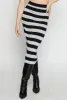 Striped High Waisted Maxi Pencil Skirt sold by Rainbow