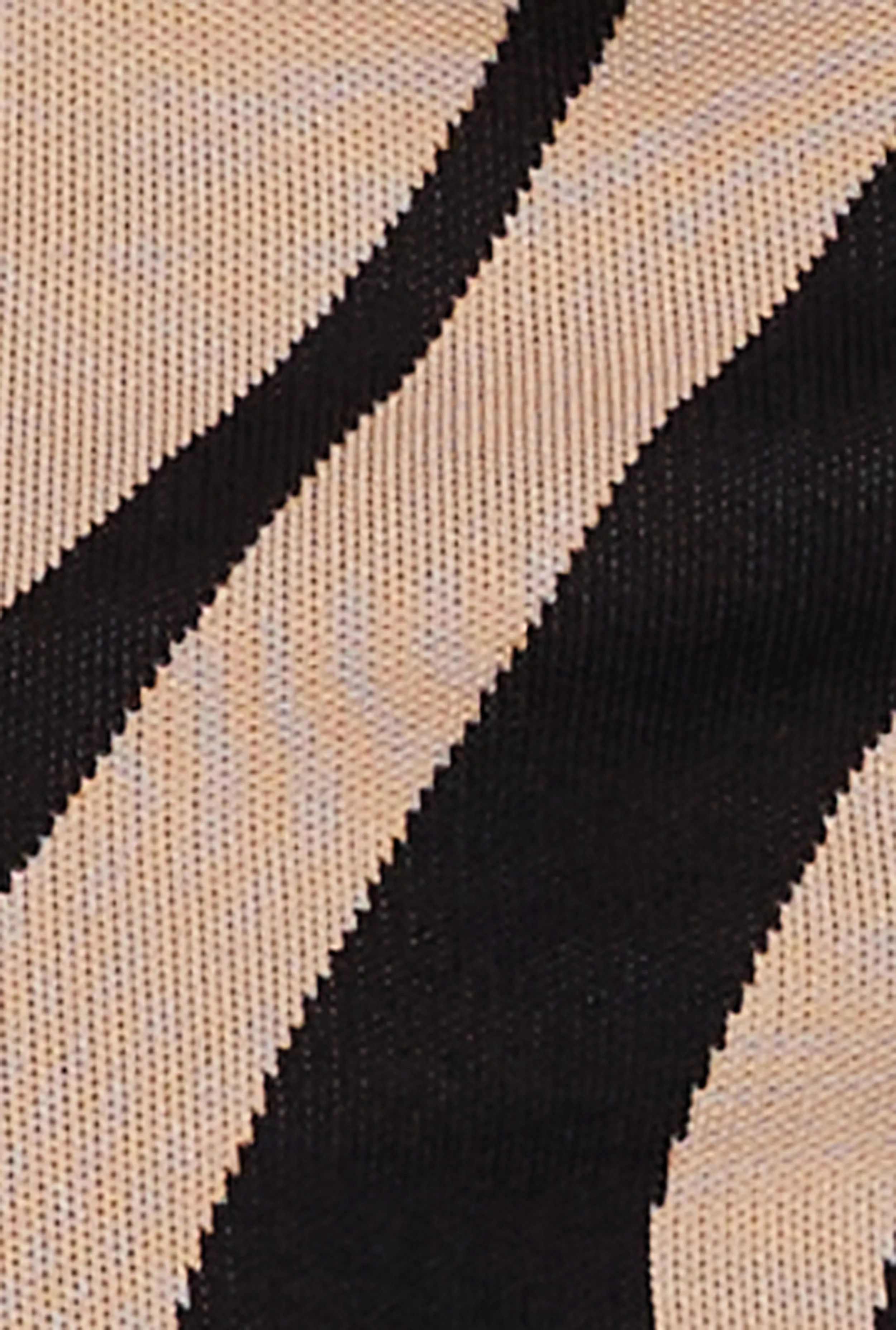 Abstract Striped Long Sleeve Crop Top sold by Rainbow product image thumbnail 4