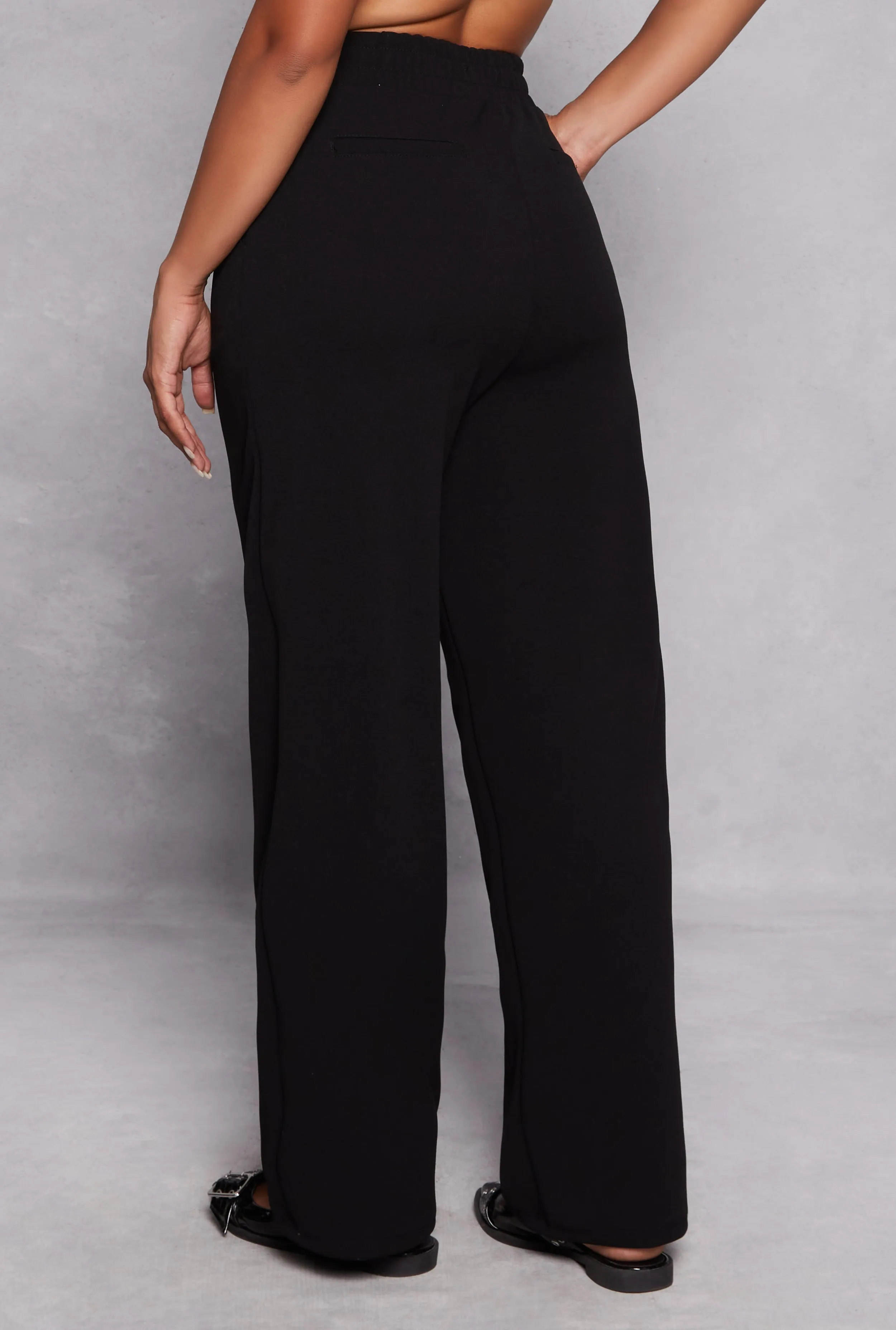 Crepe Knit Pull On Dress Pants sold by Rainbow product image thumbnail 3