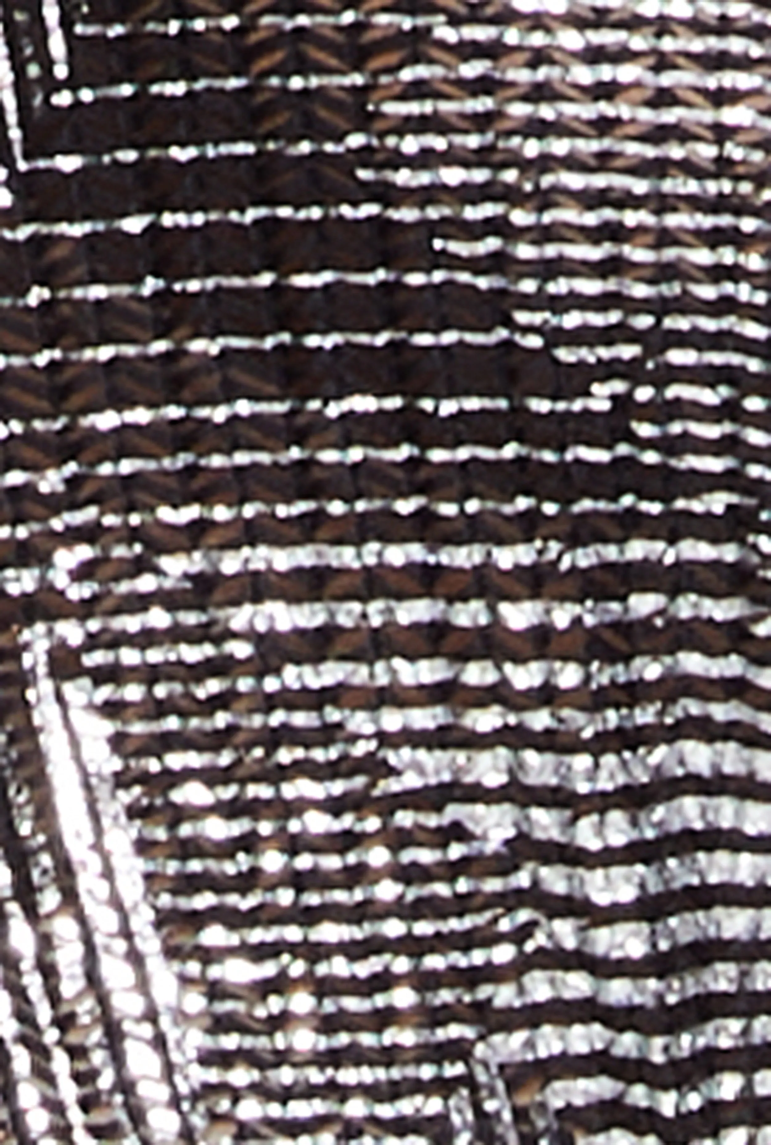 Plus Size Foil Screen Mock Neck Long Sleeve Top sold by Rainbow product image thumbnail 4