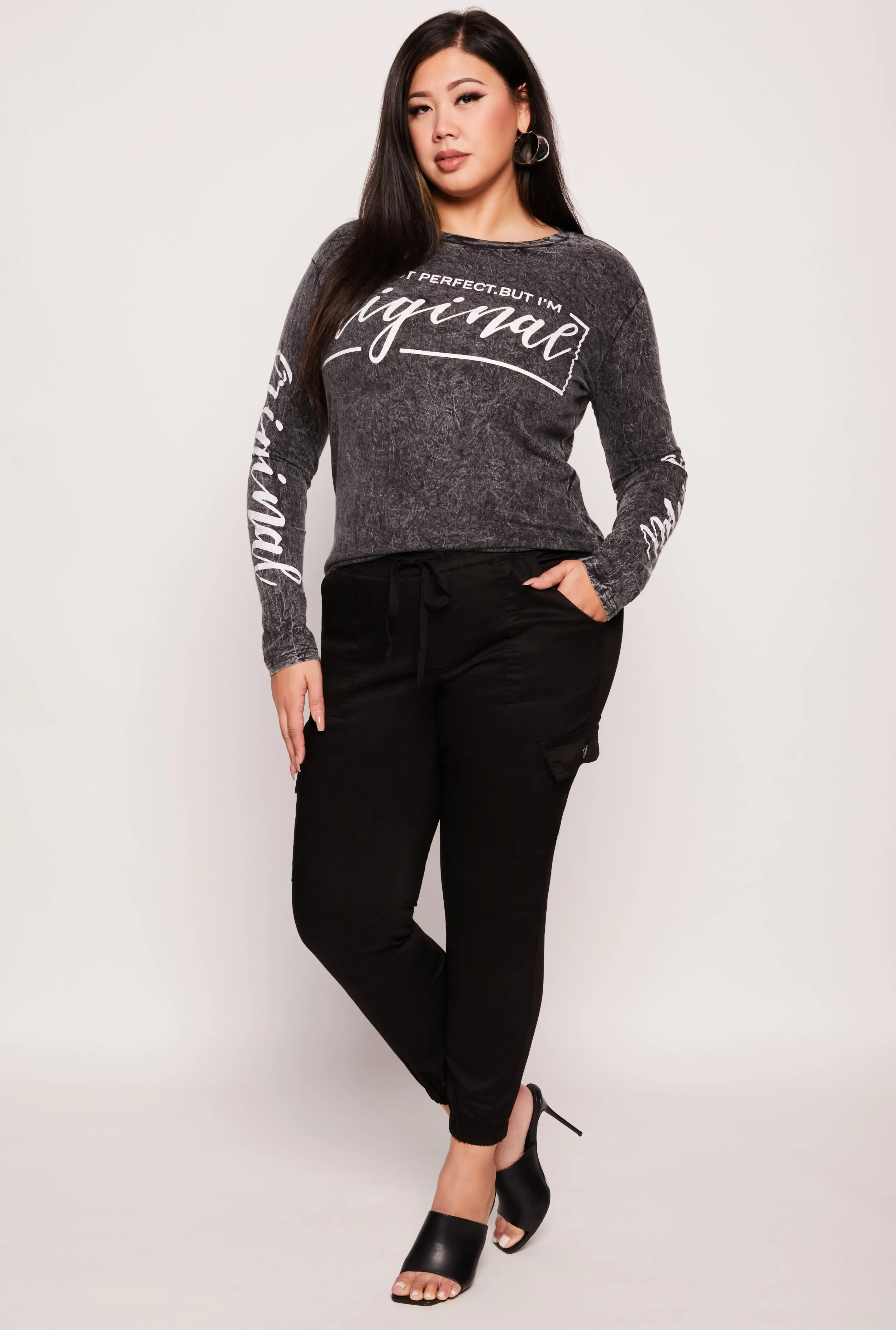 Plus Size VIP Cargo Joggers sold by Rainbow